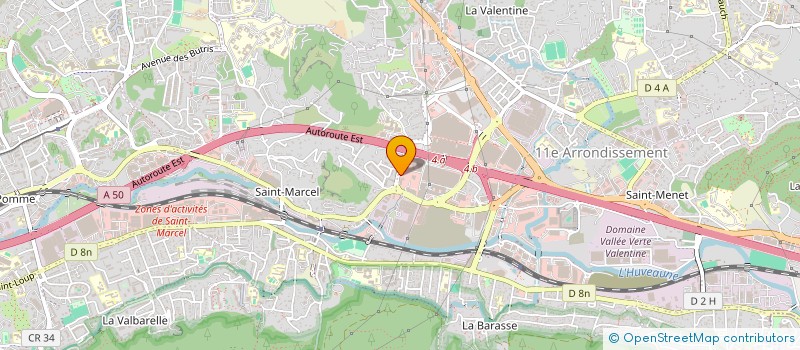 localisation de l'entreprise STEP OA FRANCHISSEMENT DE LA DURANCE à MARSEILLE
