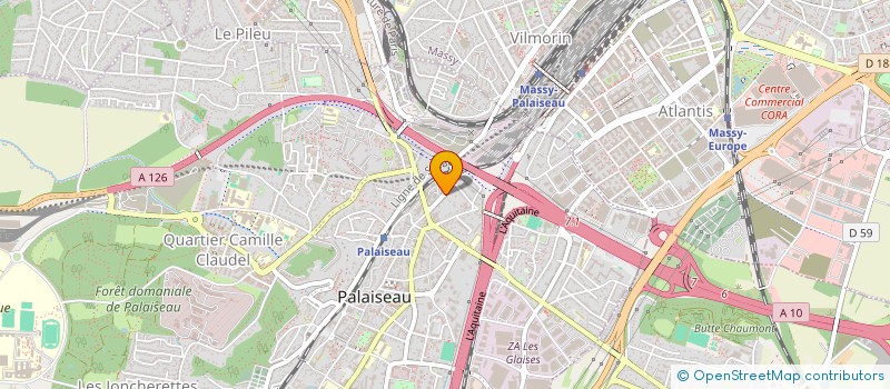 localisation de l'entreprise STEP ONE COACHING à PALAISEAU