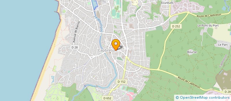 localisation de l'entreprise STEP OUEST  CAPBRETON