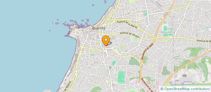 localisation de l'entreprise STEP PASO PROMOTEURS ASSOCIES SUD-OUEST à BIARRITZ