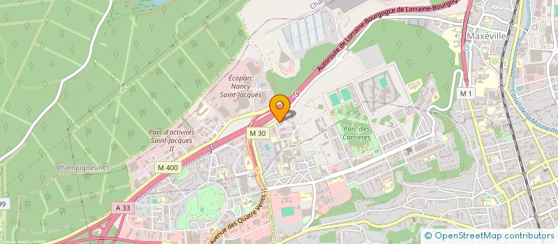 localisation de l'entreprise STEP PERTUY PEDUZZI TRAPPID BIGONI à MAXEVILLE