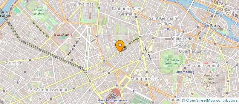 localisation de l'entreprise STEP PHARMA à PARIS