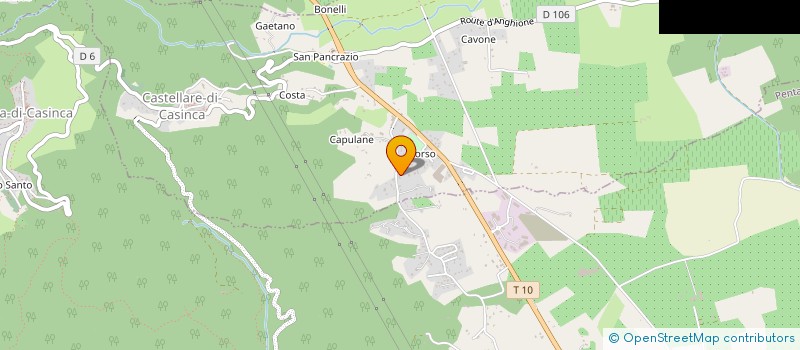 localisation de l'entreprise STEP PRO à CASTELLARE-DI-CASINCA