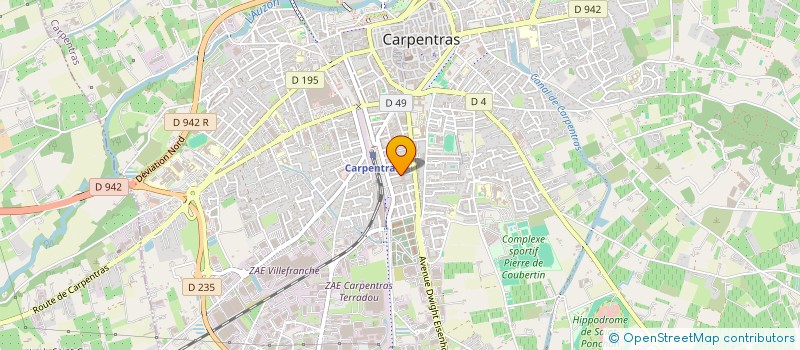 localisation de l'entreprise STEP REYNIER ET QUINTRAND  CARPENTRAS