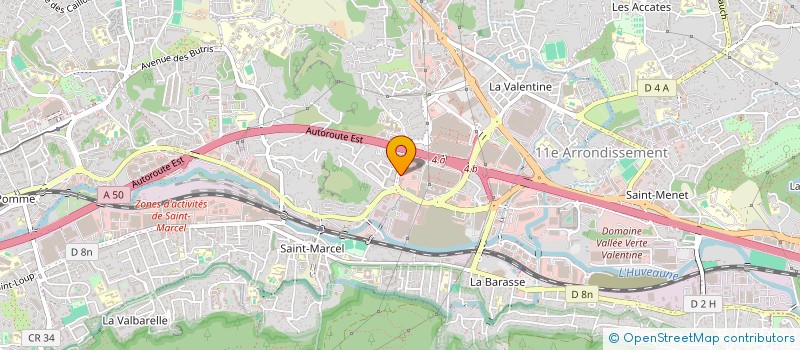 localisation de l'entreprise STEP RN 202 BIS OA 10 à MARSEILLE