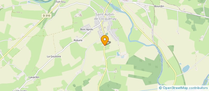 localisation de l'entreprise STEP S.D.C SEBASTIEN DESTRUCTION CUILLERIER  FRESNAY-SUR-SARTHE