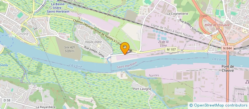 localisation de l'entreprise STEP SATR SCREG COLAS ROL LISTER à SAINT-HERBLAIN