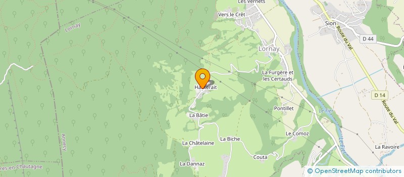 localisation de l'entreprise STEP - SECURITE DU TRAVAIL EN ENVIRONNEMENT PARTICULIER  LORNAY