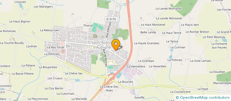 localisation de l'entreprise STEP UP EVENTS  SAINT-AUBIN-D'AUBIGNE