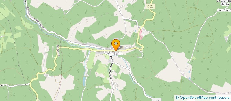 localisation de l'entreprise STEP UP STRATEGIES  LE BUISSON-DE-CADOUIN