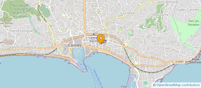 localisation de l'entreprise STEP VIGUIE VERDIER COGIM à CANNES