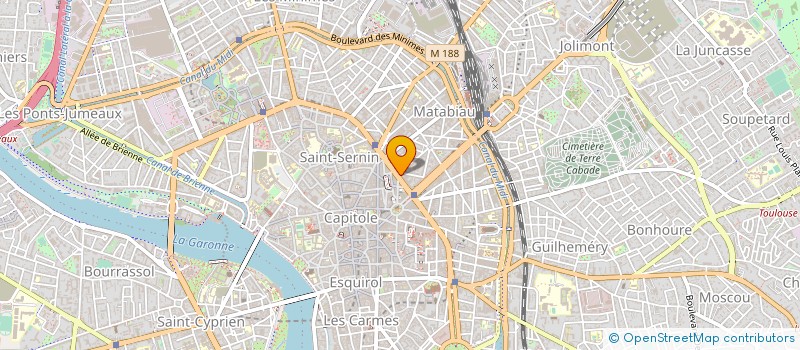 localisation de l'entreprise STEP1 à TOULOUSE