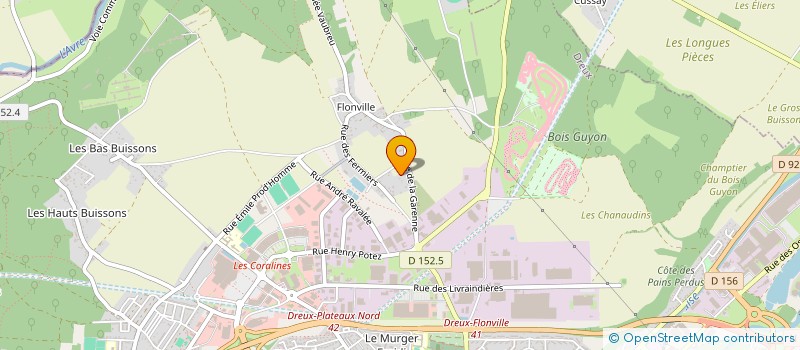 localisation de l'entreprise STEPA.D28 à DREUX