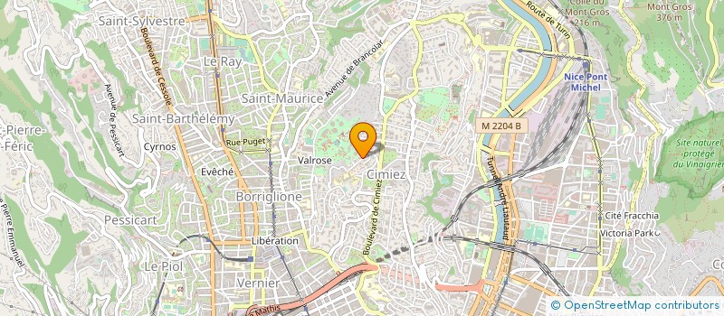 localisation de l'entreprise STEPAGIL à NICE