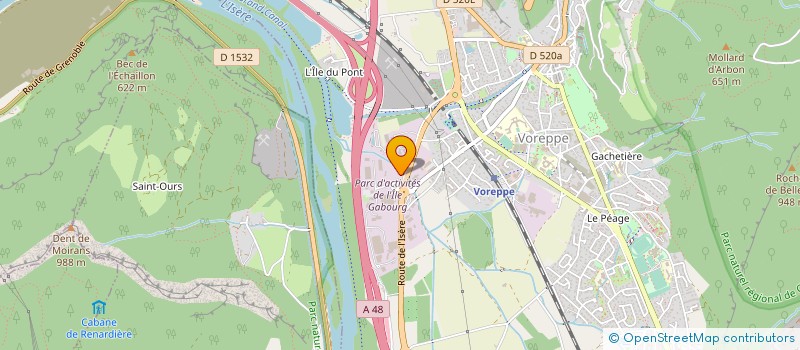 localisation de l'entreprise STEPAN EUROPE SA à VOREPPE