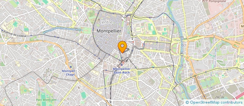 localisation de l'entreprise STEPANOS à MONTPELLIER