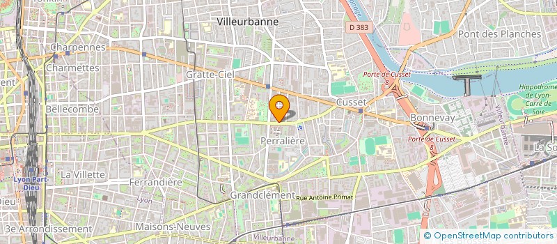 localisation de l'entreprise STEPEC CONSULTING  VILLEURBANNE