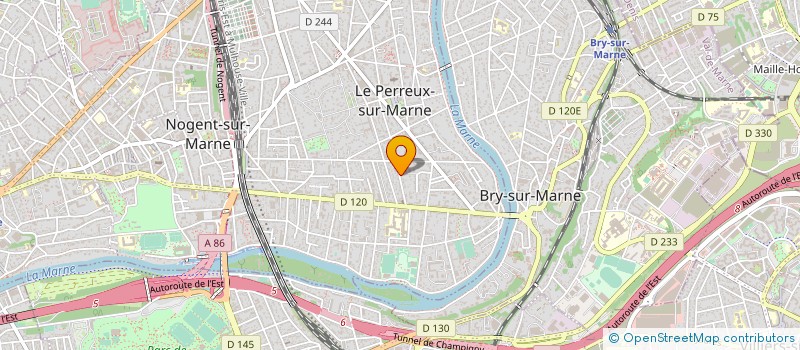 localisation de l'entreprise STEPEK GROUP à LE PERREUX-SUR-MARNE