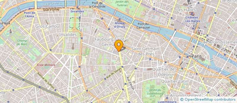 localisation de l'entreprise STEPEVI GROUP à PARIS