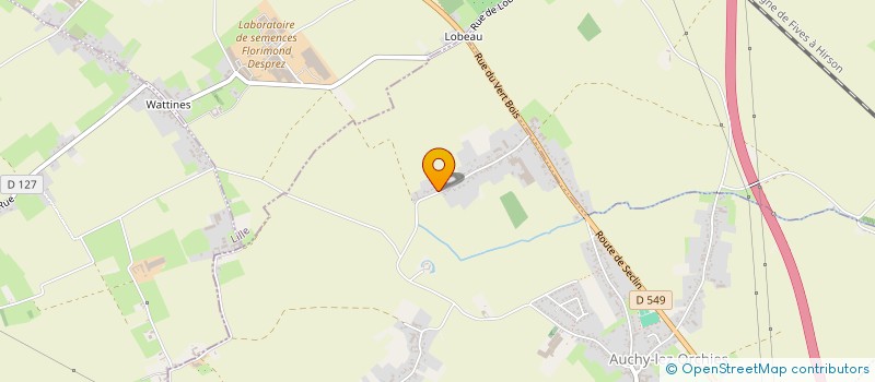 localisation de l'entreprise STEPH-ANNA INVEST  AUCHY-LEZ-ORCHIES