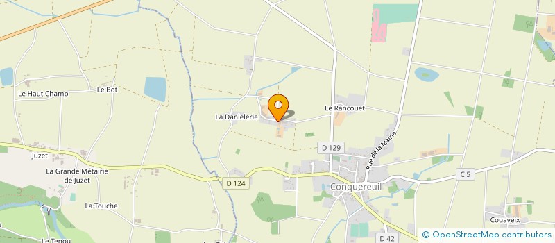 localisation de l'entreprise STEPH'ELEC  CONQUEREUIL