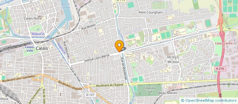 localisation de l'entreprise STEPH ET JEREM  CALAIS