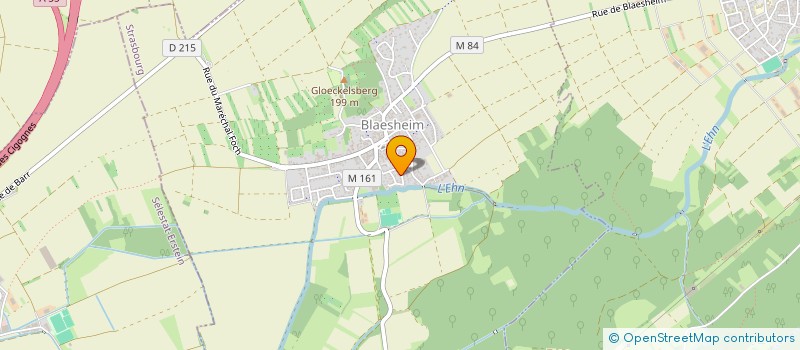 localisation de l'entreprise STEPH'MATIC à BLAESHEIM