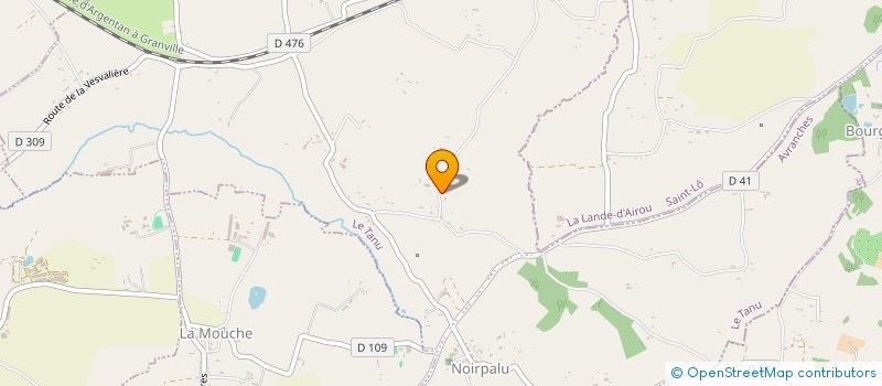 localisation de l'entreprise STEPH MOTO RACING  LE TANU