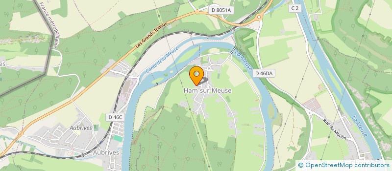 localisation de l'entreprise STEPH & OLIV DUCHATEAU  HAM-SUR-MEUSE