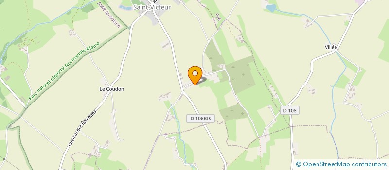 localisation de l'entreprise STEPH OPTIC  SAINT-VICTEUR