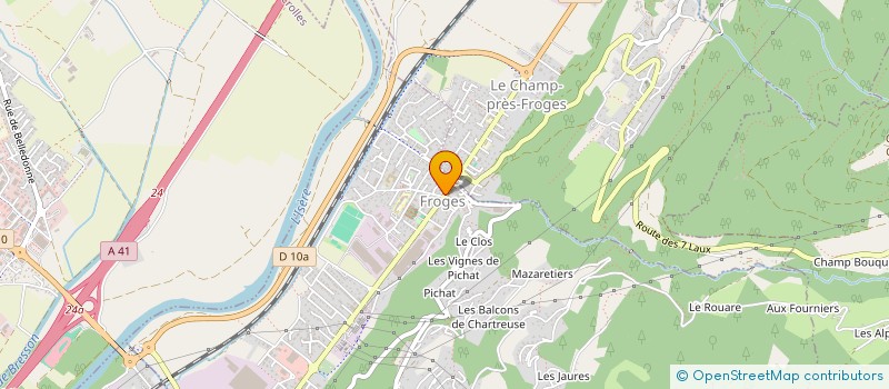 localisation de l'entreprise STEPH RAMONAGE MULTISERVICES 38  VILLARD-BONNOT