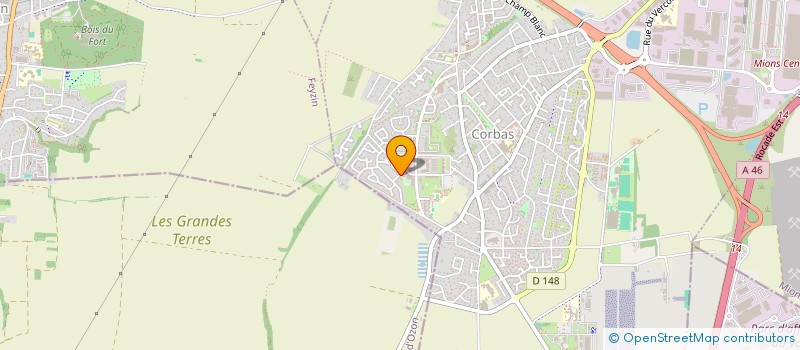 localisation de l'entreprise STEPHALCLA à CORBAS