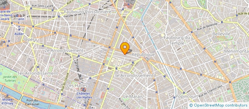 localisation de l'entreprise STEPHAN à PARIS