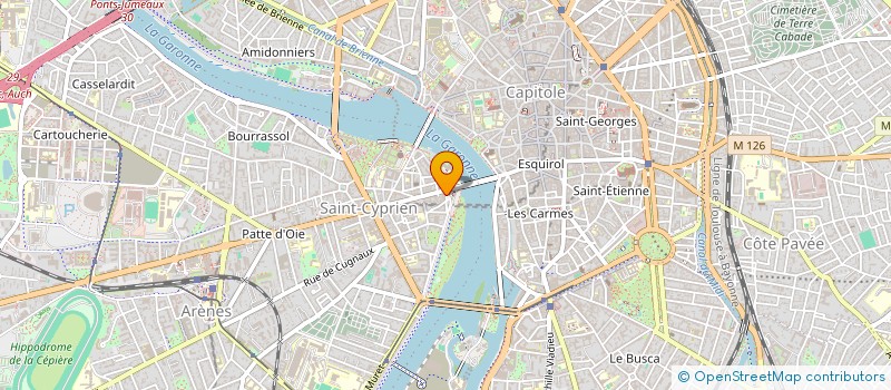 localisation de l'entreprise STEPHAN  TOULOUSE