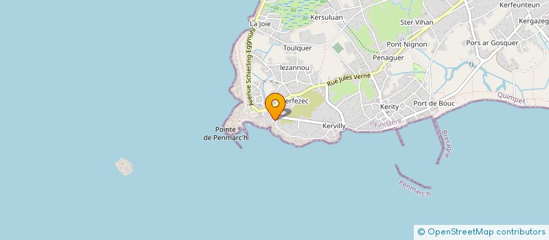 localisation de l'entreprise STEPHAN  PENMARCH