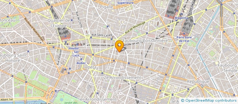 localisation de l'entreprise STEPHAN ALBERT FINANCES à PARIS