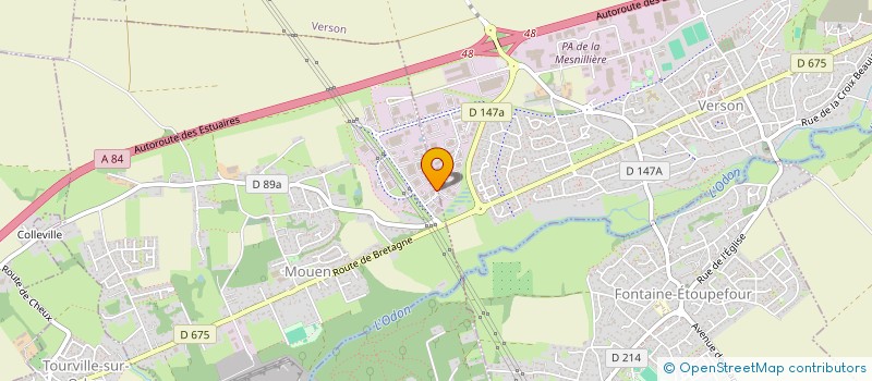 localisation de l'entreprise STEPHAN AUTOMOBILES  MOUEN