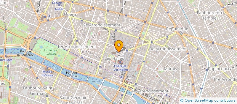 localisation de l'entreprise STEPHAN CRUZEL SARL à PARIS