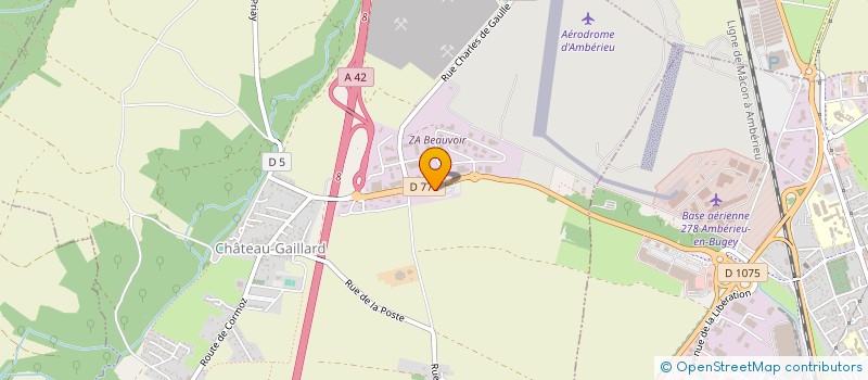 localisation de l'entreprise STEPHAN PARTICIPATIONS à CHATEAU-GAILLARD