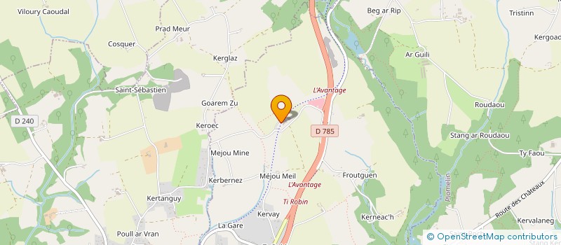 localisation de l'entreprise STEPHAN SAVEURS  COMBRIT