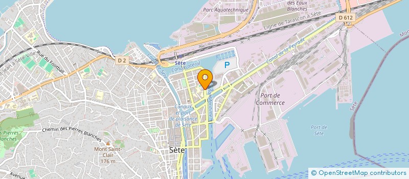 localisation de l'entreprise STEPHANE  SETE