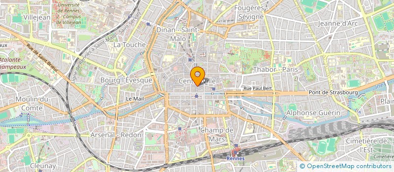 localisation de l'entreprise STEPHANE  RENNES