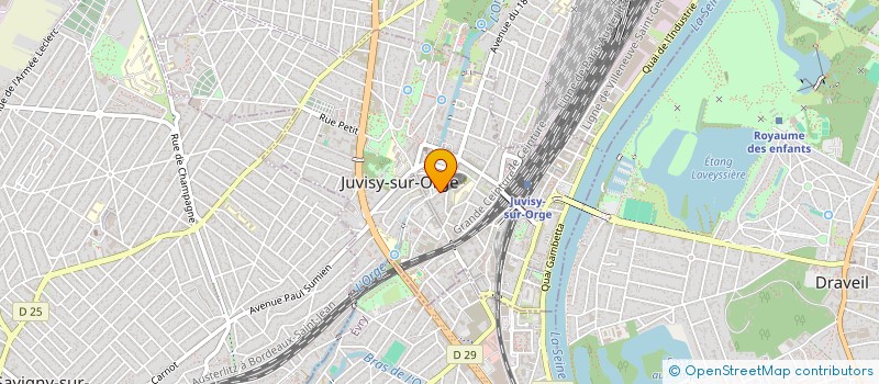 localisation de l'entreprise STEPHANE à JUVISY-SUR-ORGE