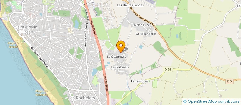 localisation de l'entreprise STEPHANE ALLAIS à SAINT-BREVIN-LES-PINS