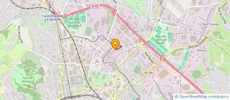 localisation de l'entreprise STEPHANE BENITO COMMERCIALISATION SAS  SAINT-ETIENNE