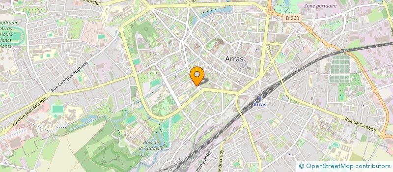 localisation de l'entreprise STEPHANE BERTOUX HANNAN GUENDOUZ STEPHANIE VILLETTE ET KARINE DUVERNIER NOTAIRES à ARRAS