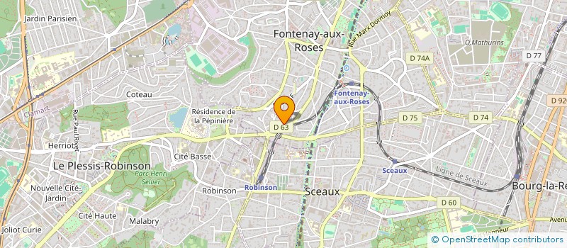 localisation de l'entreprise STEPHANE BEULAGUET  CHATENAY-MALABRY