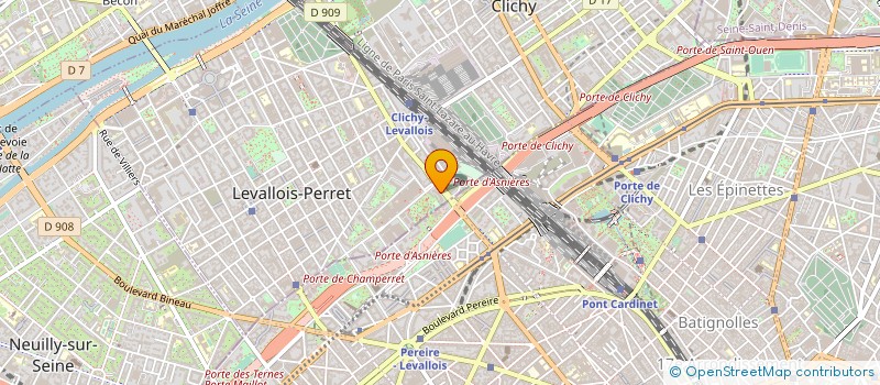 localisation de l'entreprise STEPHANE BITTON CONSULTING à LEVALLOIS-PERRET