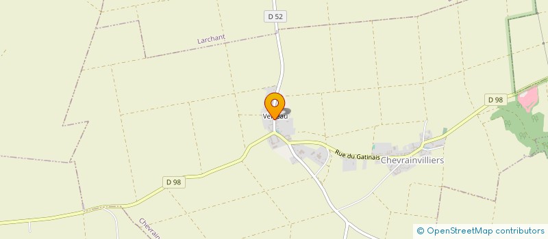 localisation de l'entreprise STEPHANE.C  CHEVRAINVILLIERS