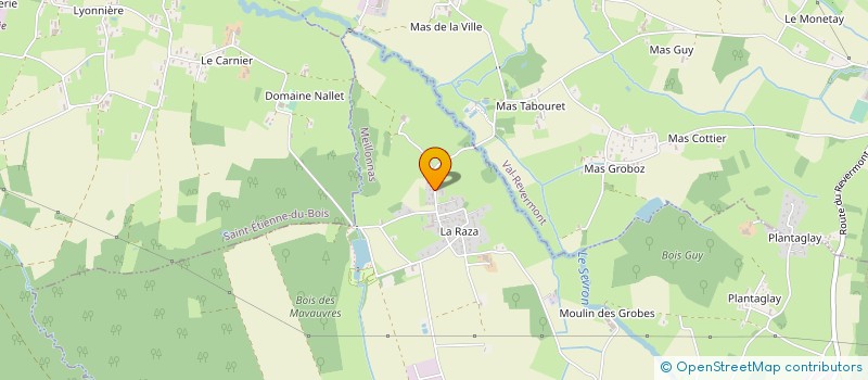 localisation de l'entreprise STEPHANE COLTICE CONSEIL PRO  MEILLONNAS